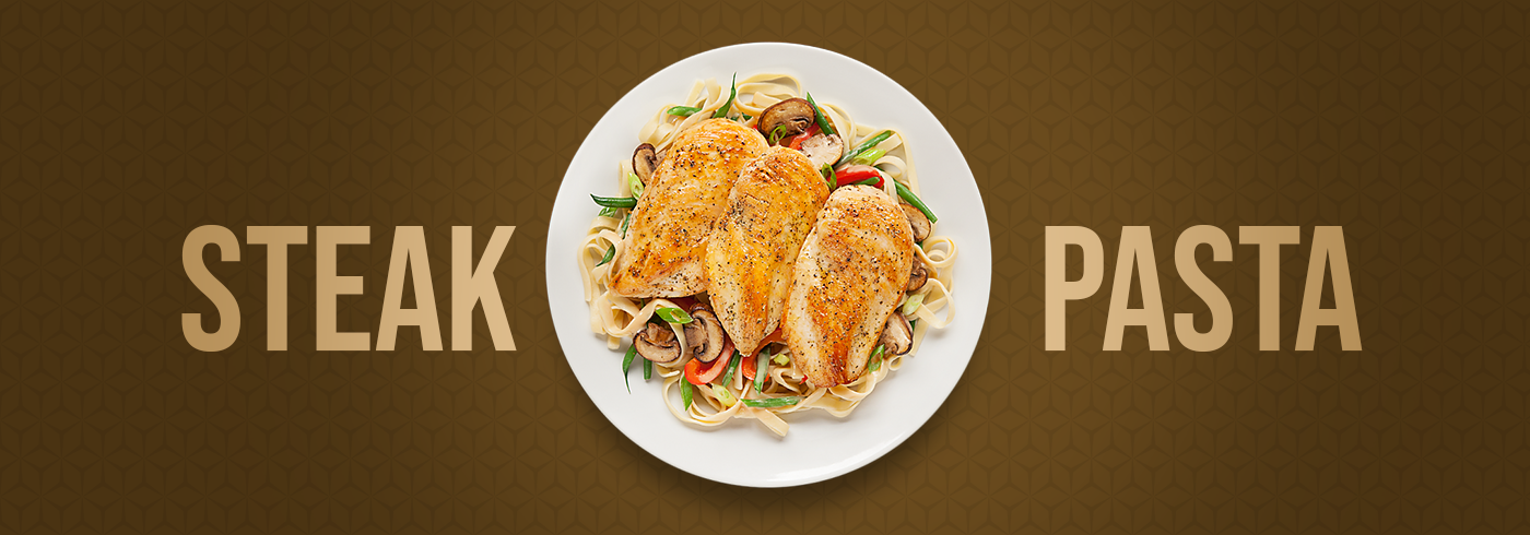 Steak Pasta Banner